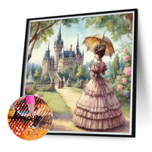 Load image into Gallery viewer, Diamond Painting - Full Round - Palace oil painting beauties (40*40CM)
