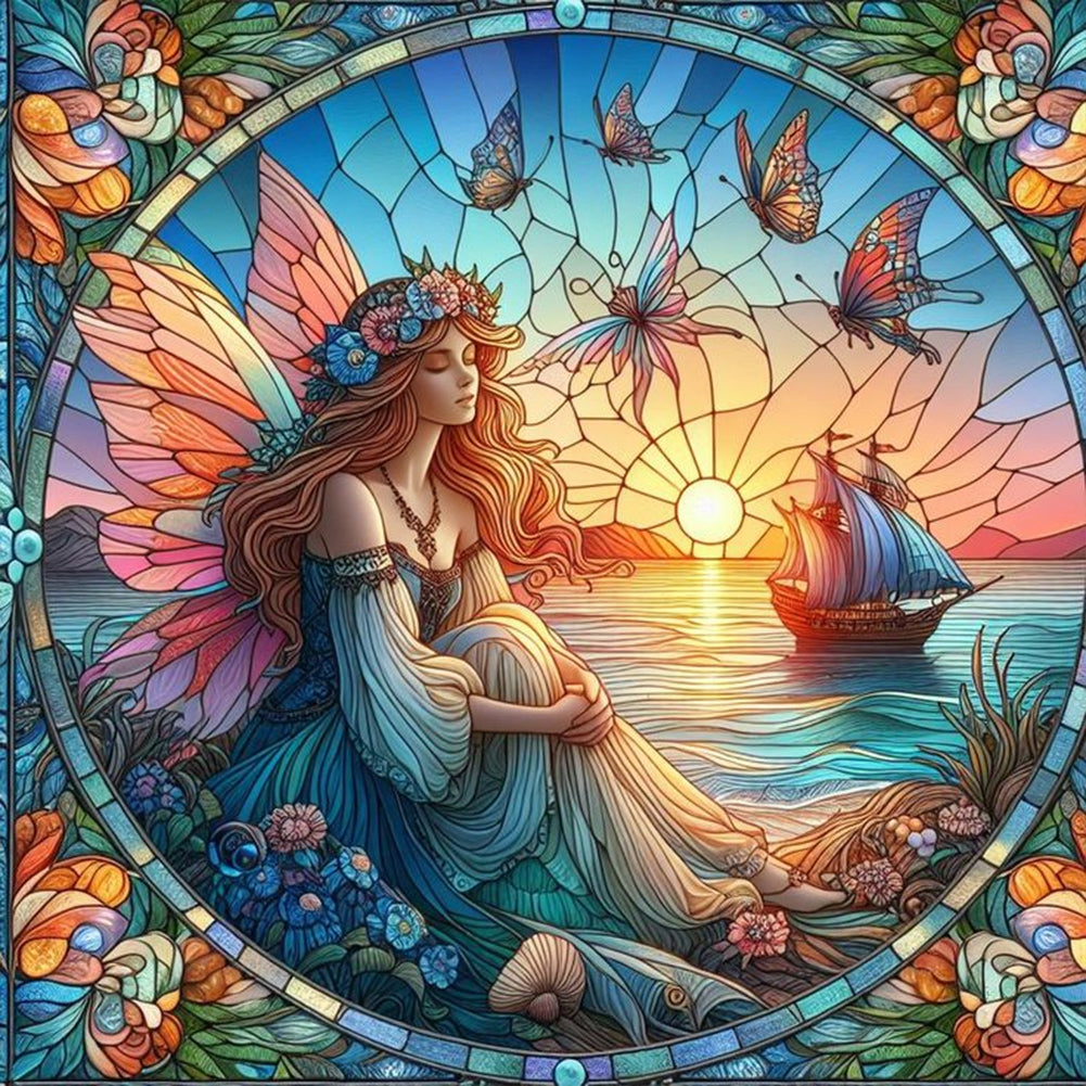Diamond Painting - Full Round - Elf beauty (40*40CM)