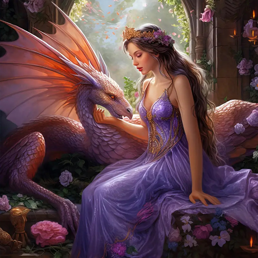 Diamond Painting - Full Round - Elf beauty (40*40CM)