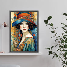 Load image into Gallery viewer, Diamond Painting - Full Round - noble lady (40*60CM)
