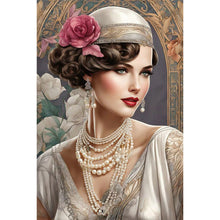 Load image into Gallery viewer, Diamond Painting - Full Round - noble lady (40*60CM)
