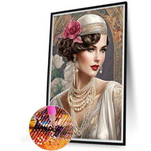 Load image into Gallery viewer, Diamond Painting - Full Round - noble lady (40*60CM)
