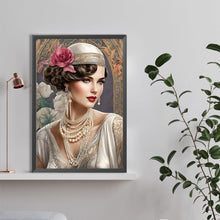 Load image into Gallery viewer, Diamond Painting - Full Round - noble lady (40*60CM)
