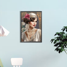 Load image into Gallery viewer, Diamond Painting - Full Round - noble lady (40*60CM)
