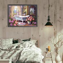 Load image into Gallery viewer, Diamond Painting - Full Round - Flower bathtub (40*30CM)
