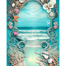 Load image into Gallery viewer, Diamond Painting - Full Square - shell beach (40*50CM)
