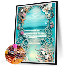 Load image into Gallery viewer, Diamond Painting - Full Square - shell beach (40*50CM)
