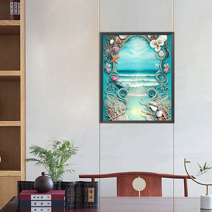 Diamond Painting - Full Square - shell beach (40*50CM)