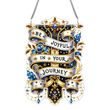 Load image into Gallery viewer, Single-Side 5D Calligraphy Painting Diamond Painting Dots Pendant Office Decor
