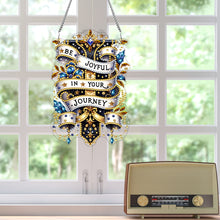 Load image into Gallery viewer, Single-Side 5D Calligraphy Painting Diamond Painting Dots Pendant Office Decor
