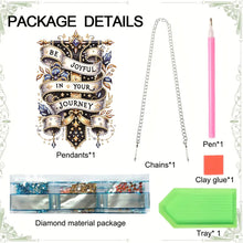 Load image into Gallery viewer, Single-Side 5D Calligraphy Painting Diamond Painting Dots Pendant Office Decor
