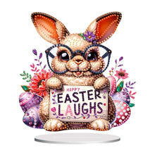 Load image into Gallery viewer, Cute Single-Side Easter Rabbit Desktop Diamond Art Kits Bedroom Table Decoration
