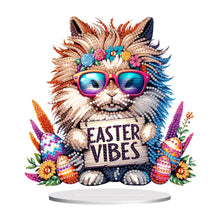 Load image into Gallery viewer, Cute Single-Side Easter Rabbit Desktop Diamond Art Kits Bedroom Table Decoration
