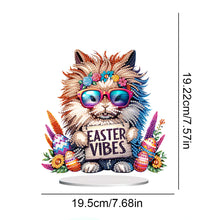 Load image into Gallery viewer, Cute Single-Side Easter Rabbit Desktop Diamond Art Kits Bedroom Table Decoration

