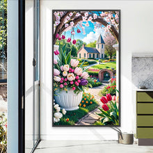 Load image into Gallery viewer, AB Diamond Painting - Full Round - exquisite garden (40*70CM)
