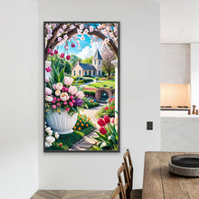 Load image into Gallery viewer, AB Diamond Painting - Full Round - exquisite garden (40*70CM)
