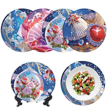 Load image into Gallery viewer, 4 Pcs Seashell Rose House Diamond Art Place Mat with Holder for Dining Tables
