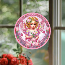 Load image into Gallery viewer, Acrylic Single-Side 5D DIY Character Diamond Painting Dots Pendant Window Decor
