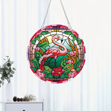 Load image into Gallery viewer, Acrylic Single-Side 5D DIY Animal Diamond Painting Dots Pendant for Window Decor
