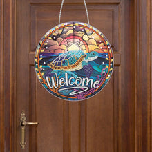 Load image into Gallery viewer, Acrylic Single-Side 5D DIY Animal Diamond Painting Dots Pendant for Window Decor
