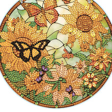 Load image into Gallery viewer, Acrylic Single-Side 5D DIY Animal Diamond Painting Dots Pendant for Window Decor
