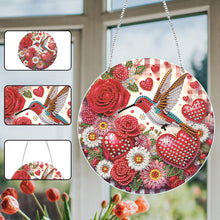 Load image into Gallery viewer, Acrylic Single-Side 5D DIY Animal Diamond Painting Dots Pendant for Window Decor
