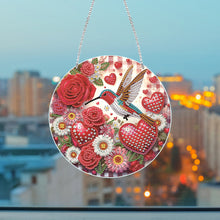 Load image into Gallery viewer, Acrylic Single-Side 5D DIY Animal Diamond Painting Dots Pendant for Window Decor
