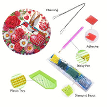 Load image into Gallery viewer, Acrylic Single-Side 5D DIY Animal Diamond Painting Dots Pendant for Window Decor
