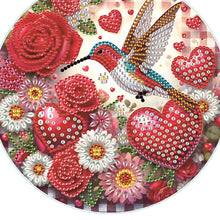 Load image into Gallery viewer, Acrylic Single-Side 5D DIY Animal Diamond Painting Dots Pendant for Window Decor
