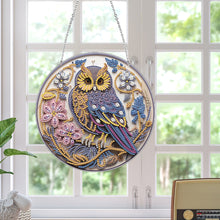 Load image into Gallery viewer, Acrylic Single-Side 5D DIY Animal Diamond Painting Dots Pendant for Window Decor
