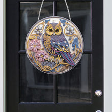 Load image into Gallery viewer, Acrylic Single-Side 5D DIY Animal Diamond Painting Dots Pendant for Window Decor
