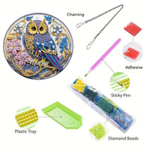 Load image into Gallery viewer, Acrylic Single-Side 5D DIY Animal Diamond Painting Dots Pendant for Window Decor
