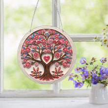 Load image into Gallery viewer, Acrylic Single-Side 5D DIY Flower Diamond Painting Dots Pendant for Window Decor
