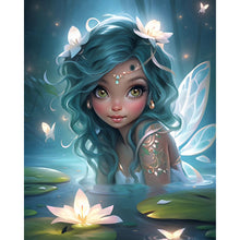 Load image into Gallery viewer, AB Diamond Painting - Full Round - water elf girl (40*50CM)
