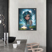 Load image into Gallery viewer, AB Diamond Painting - Full Round - water elf girl (40*50CM)
