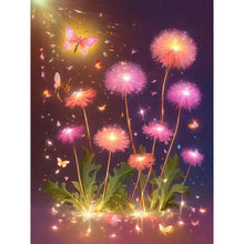 Load image into Gallery viewer, Diamond Painting - Full Round - Colorful dandelion (30*40CM)
