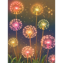 Load image into Gallery viewer, Diamond Painting - Full Round - Colorful dandelion (30*40CM)
