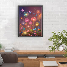 Load image into Gallery viewer, Diamond Painting - Full Round - Colorful dandelion (30*40CM)
