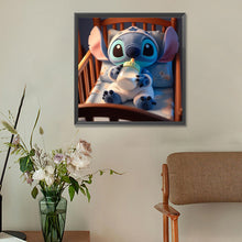 Load image into Gallery viewer, Diamond Painting - Full Round - Stitch sucking milk (30*30CM)
