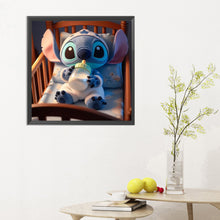 Load image into Gallery viewer, Diamond Painting - Full Round - Stitch sucking milk (30*30CM)
