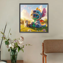 Load image into Gallery viewer, Diamond Painting - Full Round - Stitch playing in the sun (30*30CM)

