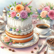 Load image into Gallery viewer, Diamond Painting - Full Round - afternoon tea (40*40CM)
