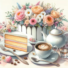 Load image into Gallery viewer, Diamond Painting - Full Round - afternoon tea (40*40CM)
