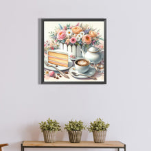 Load image into Gallery viewer, Diamond Painting - Full Round - afternoon tea (40*40CM)
