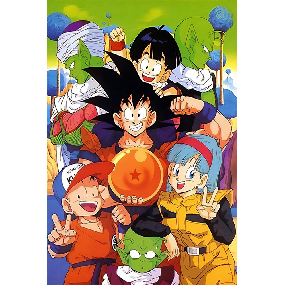 Diamond Painting - Full Round - dragon ball (40*60CM)