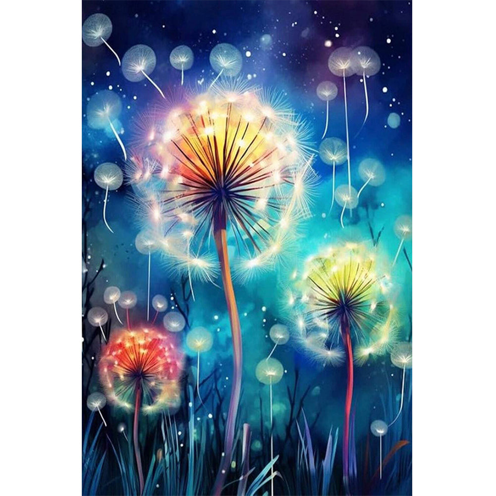 Diamond Painting - Full Round - dandelion (40*60CM)