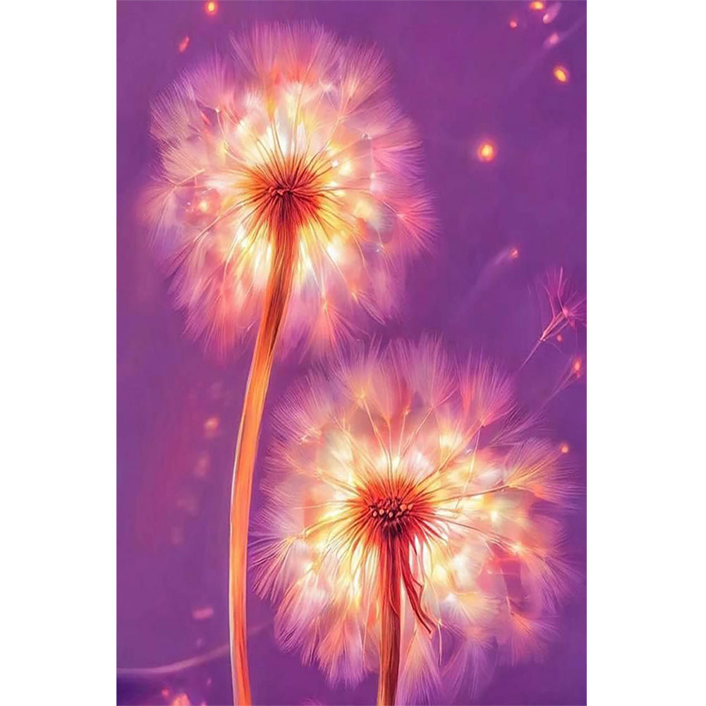 Diamond Painting - Full Round - dandelion (40*60CM)