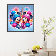 Load image into Gallery viewer, Diamond Painting - Full Round - disney mickey minnie (30*30CM)

