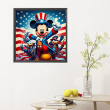 Load image into Gallery viewer, Diamond Painting - Full Round - disney mickey minnie (30*30CM)
