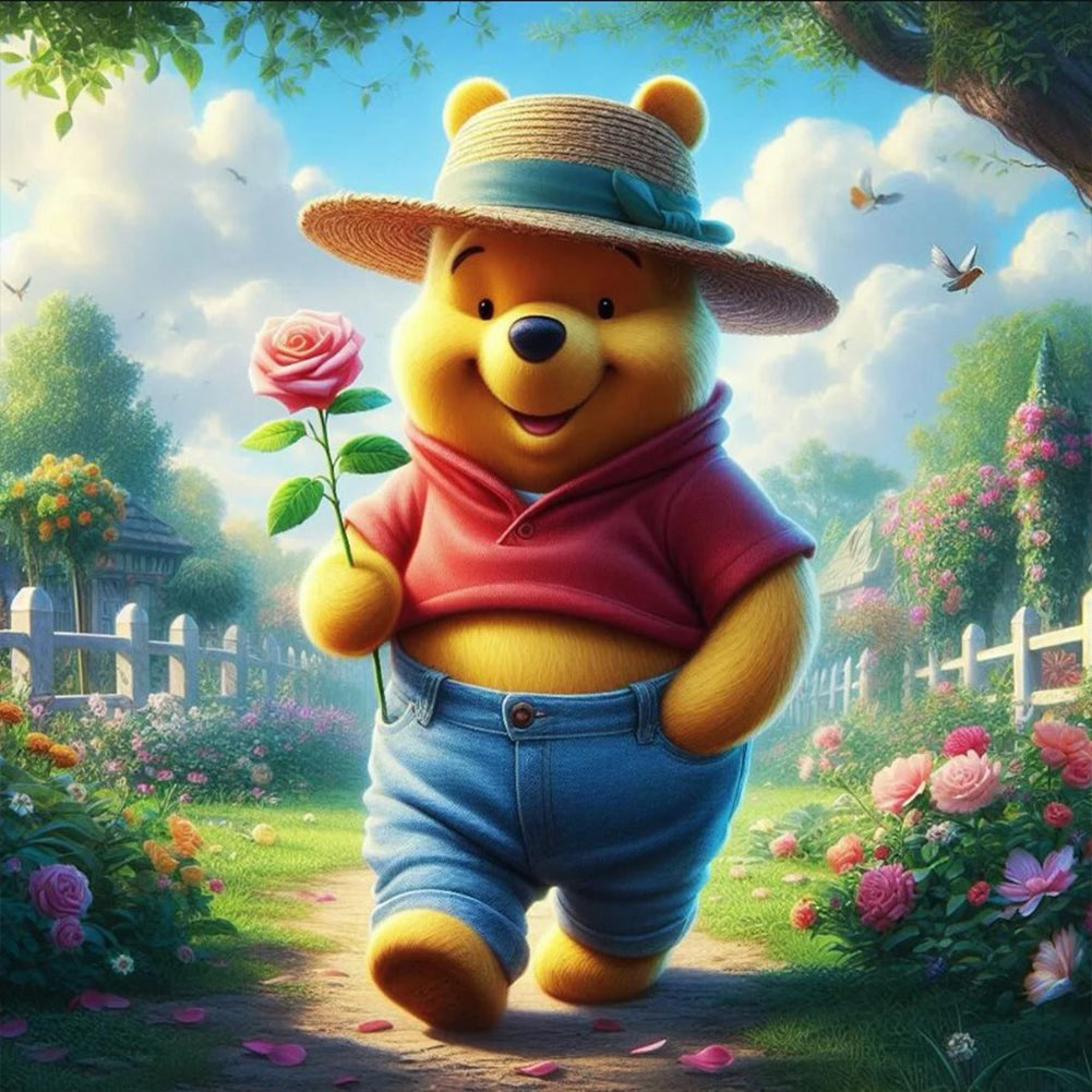 Diamond Painting - Full Round - Winnie the Pooh (30*30CM)